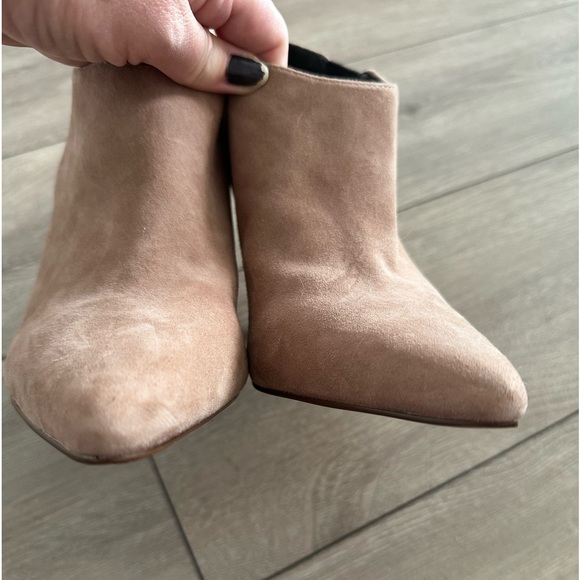 Jessica Simpson taupe suede booties 8 - Picture 2 of 7